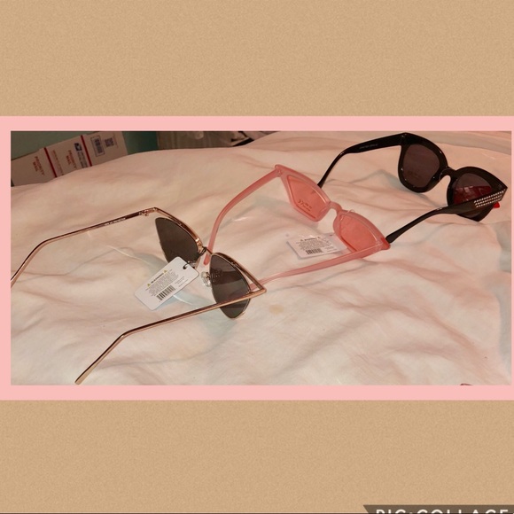 ❌Sold out📍Cute fashion fun trendy glasses 4less $ - Picture 5 of 8